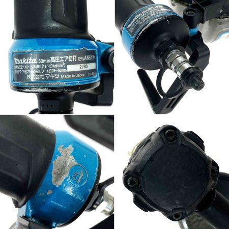 MAKITA マキタ 50mm 高圧エア釘打機 AN512HM ブルー 動作確認済み