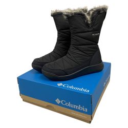 ## Columbia コロンビア ミンクス スリップ ファイブ ワイド 23.5cm BK2306-010 ブラック Aランク