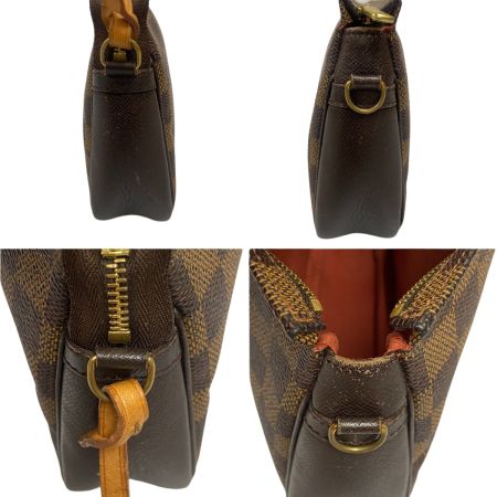  LOUIS VUITTON ルイヴィトン ダミエ トゥルースメイクアップ アクセサリーポーチ ジャンク品 N51982 ブラウン