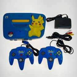 ## Nintendo ニンテンドウ NINTENDO64 ピカチュウ NUS-101 動作品 ニンテンドー Cランク