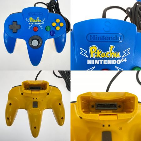  Nintendo ニンテンドウ NINTENDO64 ピカチュウ NUS-101 動作品 ニンテンドー