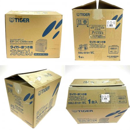  Tiger タイガ 餅つき機＜力じまん＞ SMJ-B181 WL ミルキーホワイト