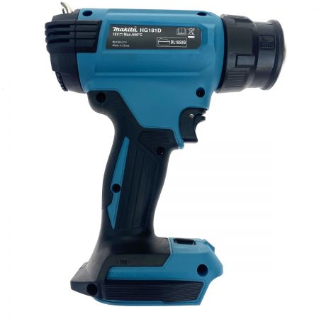  MAKITA マキタ 18V 充電式ヒートガン HG181DZK 青 ノズル4点・ケース付