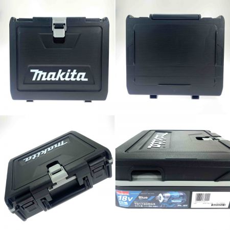  MAKITA マキタ 18V 充電式インパクトドライバ TD173DRGX ブルー 充電器・充電池2個・ケース付