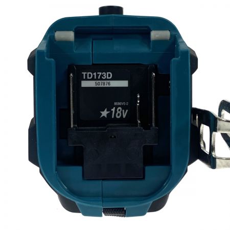  MAKITA マキタ 18V 充電式インパクトドライバ TD173DRGX ブルー 充電器・充電池2個・ケース付