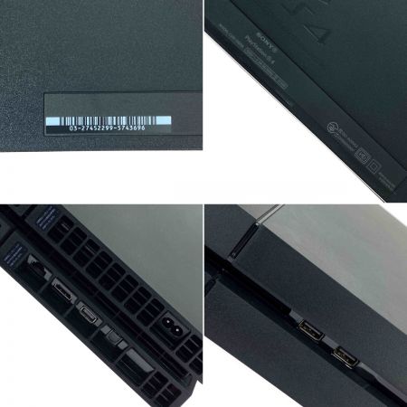  SONY ソニー PlayStation4 500GB CUH-1200A ジェットブラック 初期化/動作確認済