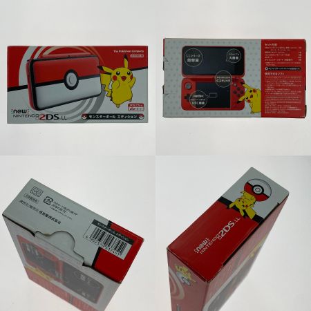  Nintendo ニンテンドウ Newニンテンドー 2DS LL モンスターボールエディション JAN-001