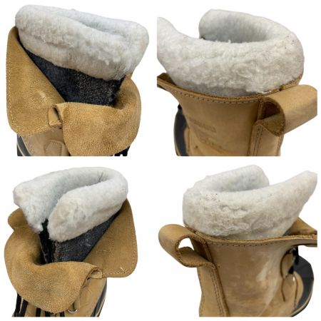  SOREL ソレル ユースカリブー ウォータープルーフ  スノーブーツ  23cm LY1000-291 バフ