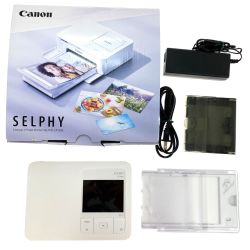 ## CANON キャノン SELPHY CP1500 ホワイト コンパクトフォトプリンター 動作確認済み Bランク