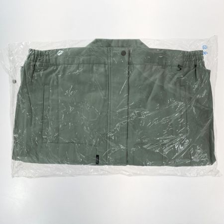  XEBEC ジーベック 作業着 上下セット 長袖 上Lサイズ・下85cm メンズ モスグリーン (9)