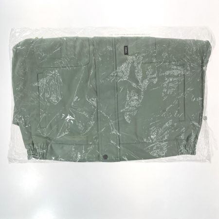  XEBEC ジーベック 作業着 上下セット 長袖 上Lサイズ・下85cm メンズ モスグリーン (11)