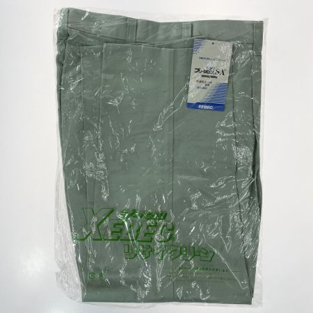  XEBEC ジーベック 作業着 上下セット 長袖 上Lサイズ・下85cm メンズ モスグリーン (10)