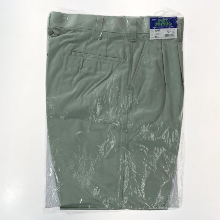  XEBEC ジーベック 作業着 上下セット 長袖 上Lサイズ・下85cm メンズ モスグリーン (6)