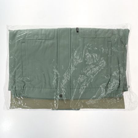  XEBEC ジーベック 作業着 上下セット 長袖 上Lサイズ・下82cm メンズ モスグリーン (5)