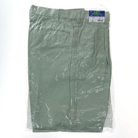  XEBEC ジーベック 作業着 上下セット 長袖 上Lサイズ・下85cm メンズ モスグリーン (3)