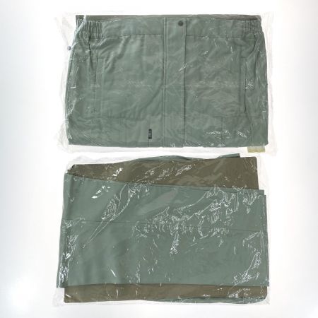  XEBEC ジーベック 作業着 上下セット 長袖 上Lサイズ・下82cm メンズ モスグリーン (2)