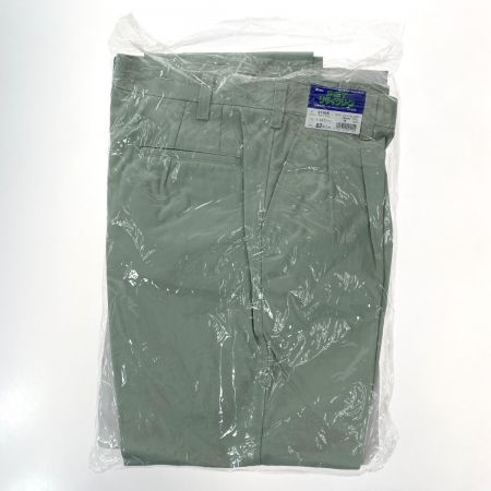  XEBEC ジーベック 作業着 上下セット 長袖 上Lサイズ・下82cm メンズ モスグリーン (2)