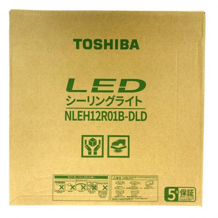  TOSHIBA 東芝 LEDシーリングライト NLEH12R01B-DLD ～12畳用 リモコン式 未使用品