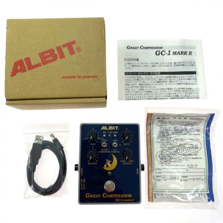  ALBIT GC-1 MARK Ⅱ GREAT COMPRESSOR エフェクター コンプレッサー
