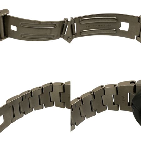  CASIO カシオ G-SHOCK MR-G レフトリューズ チタン アナログ クォーツ 全体的にキズ有 MRG-120T-1A