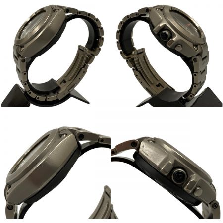  CASIO カシオ G-SHOCK MR-G レフトリューズ チタン アナログ クォーツ 全体的にキズ有 MRG-120T-1A