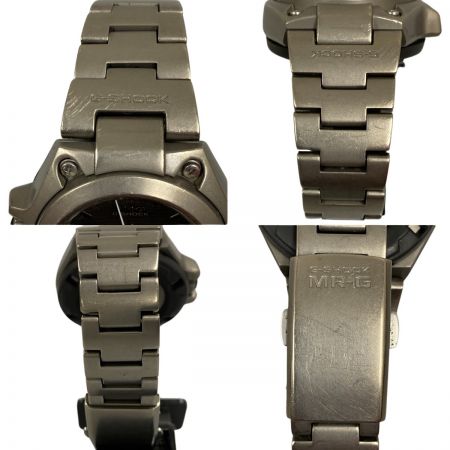  CASIO カシオ G-SHOCK MR-G レフトリューズ チタン アナログ クォーツ 全体的にキズ有 MRG-120T-1A