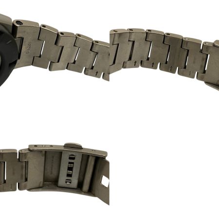  CASIO カシオ G-SHOCK MR-G レフトリューズ チタン アナログ クォーツ 全体的にキズ有 MRG-120T-1A