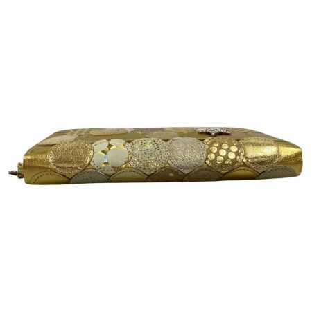  tsumori chisato ツモリチサト CARRY 新マルチドット ラウンドファスナー長財布 57093-14 ゴールド