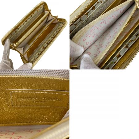  tsumori chisato ツモリチサト CARRY 新マルチドット ラウンドファスナー長財布 57093-14 ゴールド