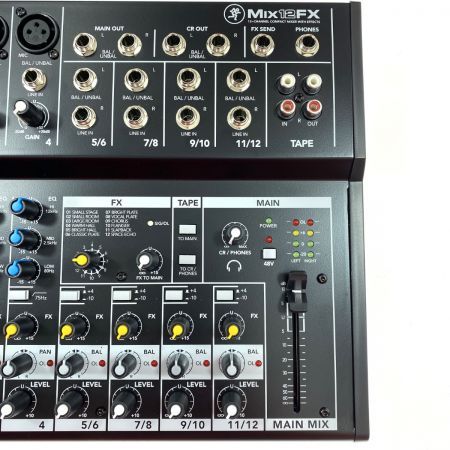  MACKIE MIX12FX コンパクト アナログミキサー