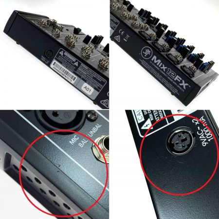  MACKIE MIX12FX コンパクト アナログミキサー