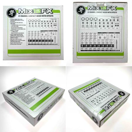  MACKIE MIX12FX コンパクト アナログミキサー