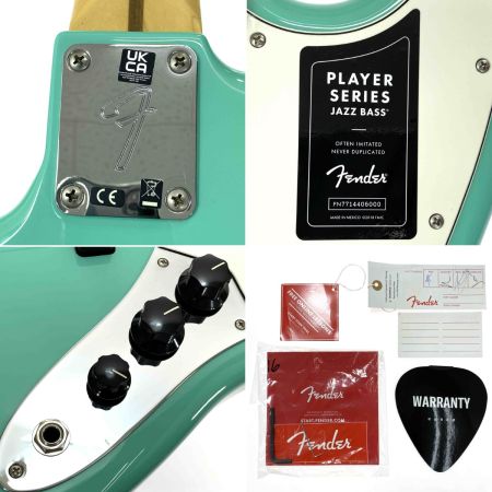  FENDER MEXICO フェンダーメキシコ PLAYER JAZZ BASS PF SFMG ソフトケース付 エレキベース