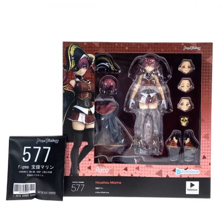  MAX FACTORY マックスファクトリー figma 577 ホロライブ 宝鐘マリン 557 購入特典付 未開封 箱潰れあり