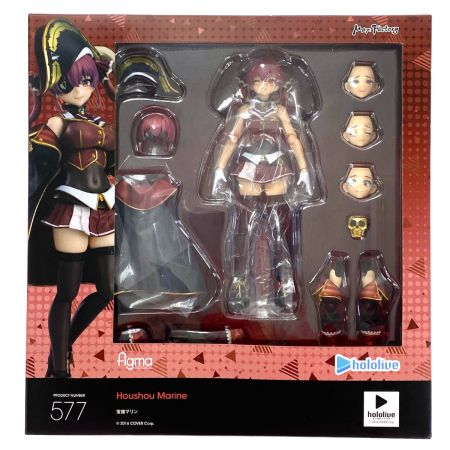  MAX FACTORY マックスファクトリー figma 577 ホロライブ 宝鐘マリン 557 購入特典付 未開封 箱潰れあり
