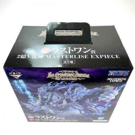   未開封 一番くじ ワンピース The Greatest Battle～偉大なる航路へ～ ラストワン賞 2億V雷神 フィギュア