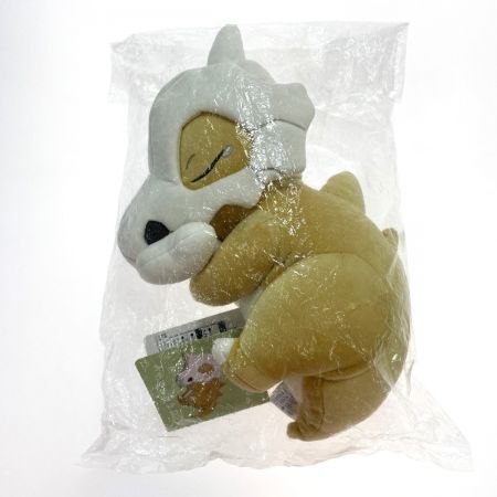   ポケモンセンターオリジナル もっちりぬいぐるみ Pokemon Sleep おやすみカラカラ タグ付き 開封済み