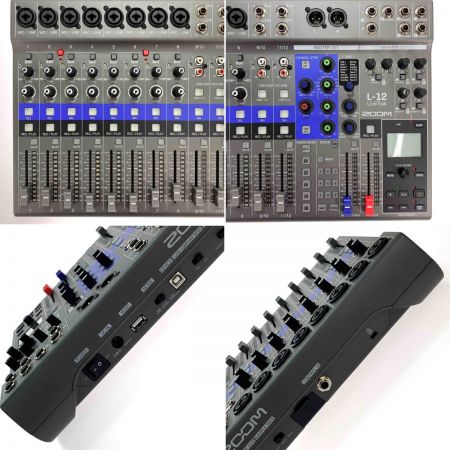  ZOOM ズーム LiveTrak LiveTrak L-12 デジタルミキサー ケース付