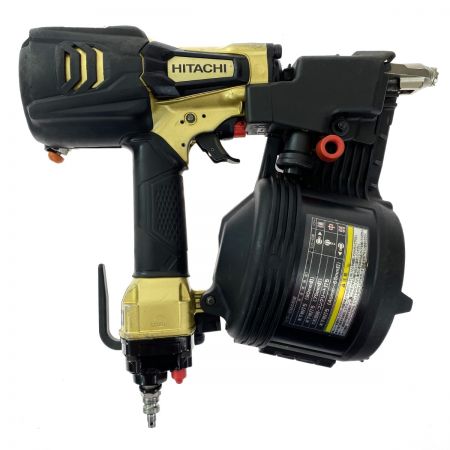  HITACHI 日立 高圧ロール釘打機 NV90HR メタリックゴールド ケース付 動作確認済