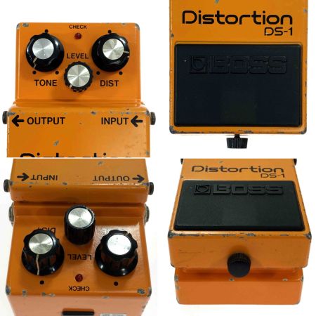  BOSS ボス DS-1 Distortion オペアンプ TA7136AP 黒ネジ MADE IN JAPAN