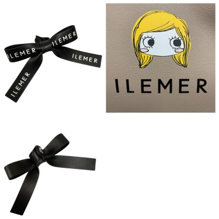  VIVI ヴィヴィ スクエアトートバッグ イーマリーちゃん グレージュ