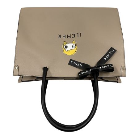  VIVI ヴィヴィ スクエアトートバッグ イーマリーちゃん グレージュ