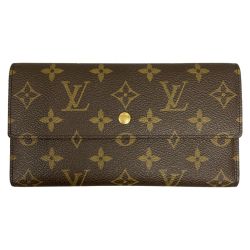## LOUIS VUITTON ルイヴィトン モノグラム ポルト トレゾール インターナショナル 3つ折り長財布 M61215 Cランク