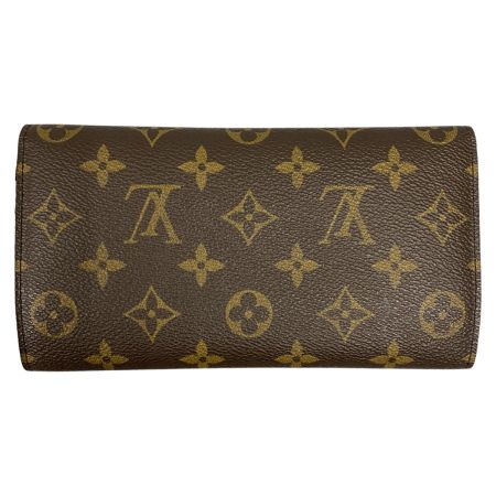  LOUIS VUITTON ルイヴィトン モノグラム ポルト トレゾール インターナショナル 3つ折り長財布 M61215