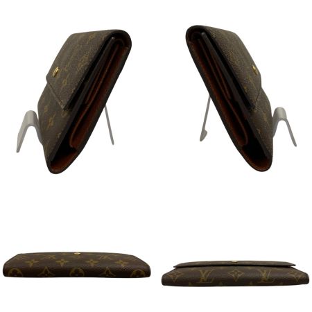  LOUIS VUITTON ルイヴィトン モノグラム ポルト トレゾール インターナショナル 3つ折り長財布 M61215