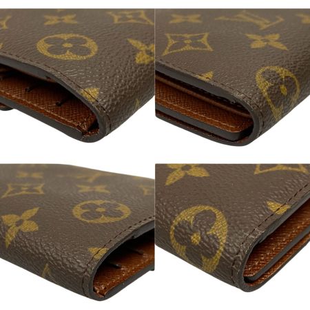  LOUIS VUITTON ルイヴィトン モノグラム ポルト トレゾール インターナショナル 3つ折り長財布 M61215