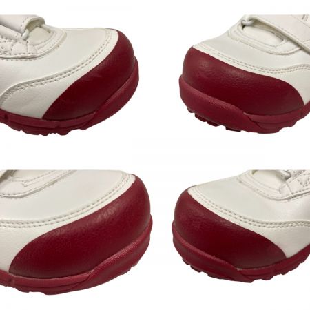  asics アシックス 安全靴 ウィンジョブ 24cm CP302-0126 ホワイト×バーガンディ