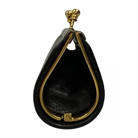  Yves Saint Laurent イブサンローラン がま口コインケース ブラック