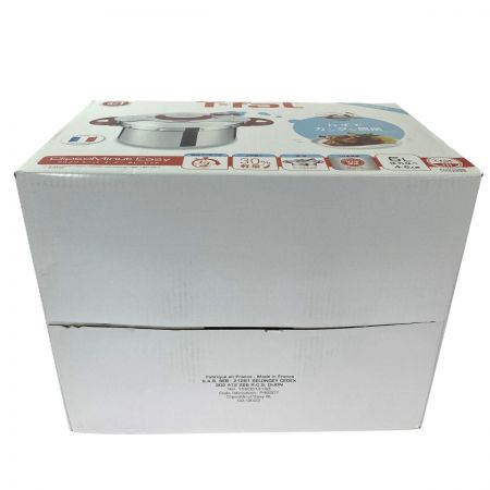  T-fal ティファール クリプソ ミニット イージー ルビーレッド 6L P4620769 圧力鍋 未開封