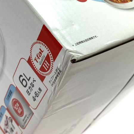  T-fal ティファール クリプソ ミニット イージー ルビーレッド 6L P4620769 圧力鍋 未開封